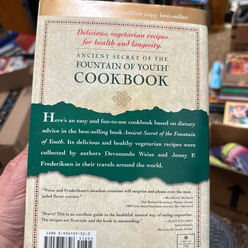 Ancient‎ Secret of the Fountain of Youth Cookbook
